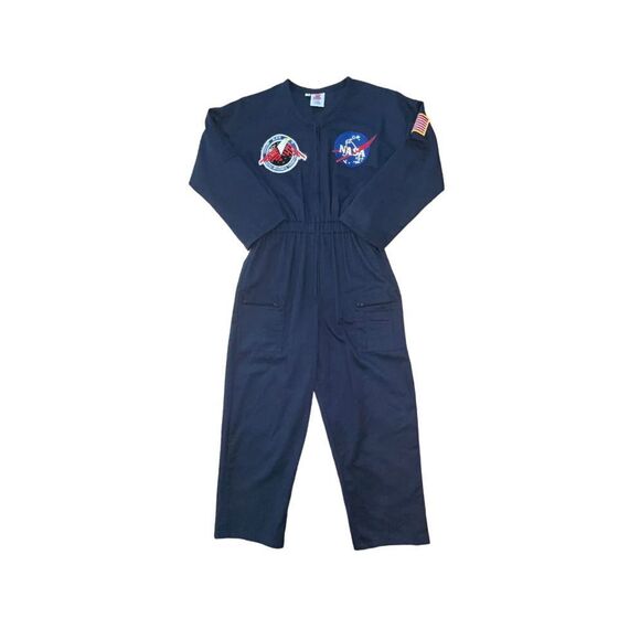 jetaone Other - JETAONE Kids sz 10‎ Blue Aerospace Jumpsuit Flight Suit Nasa costume
